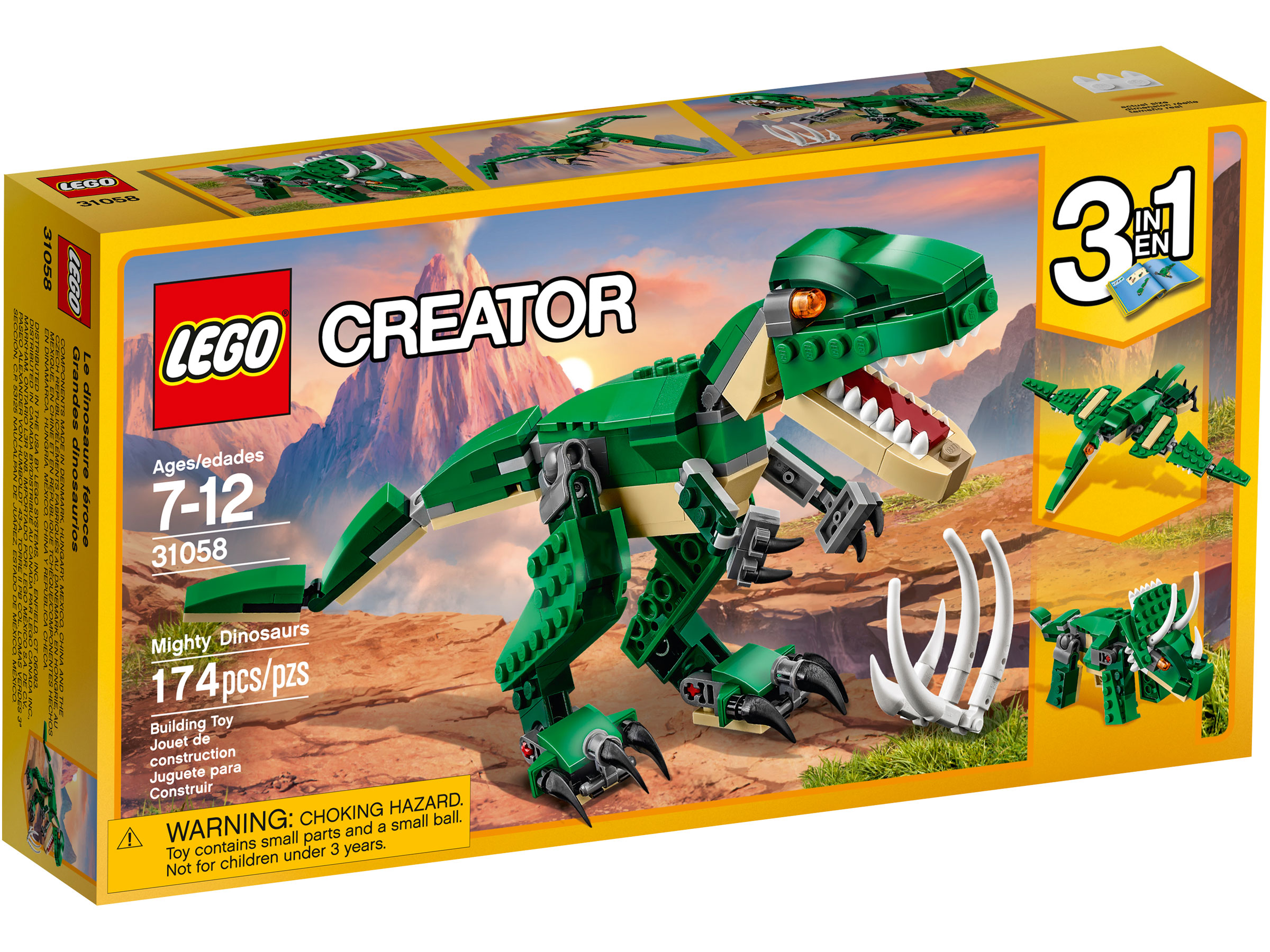 Machtige dinosaurussen