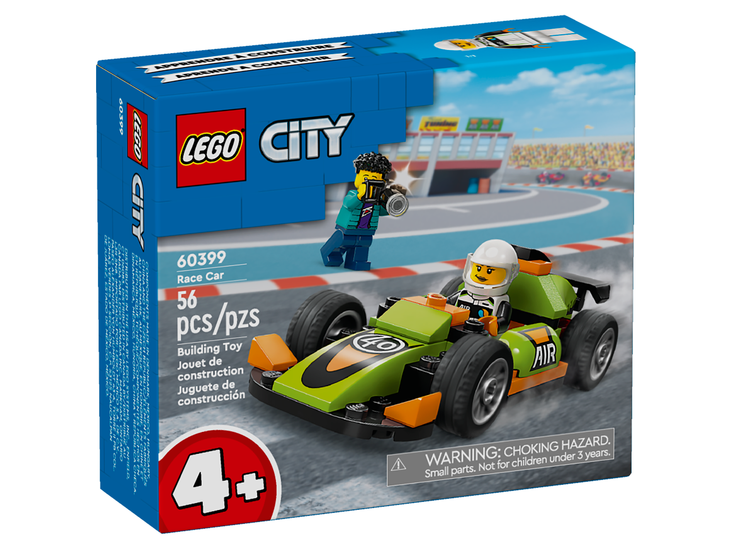 Groene racewagen