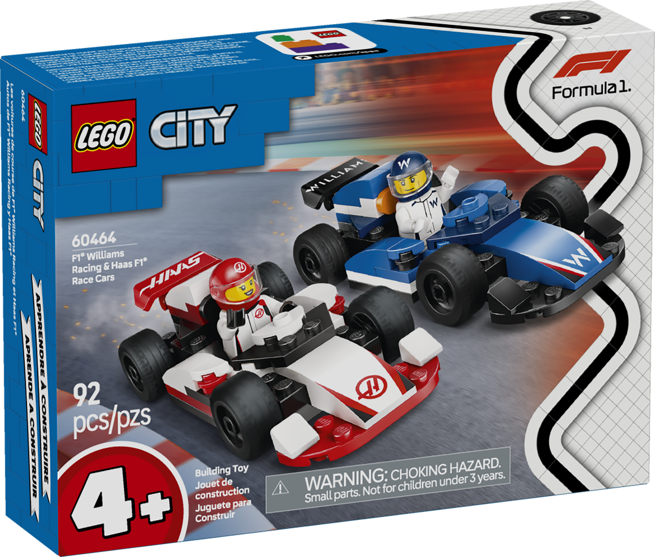 F1® Williams Racing en Haas F1® racewagens